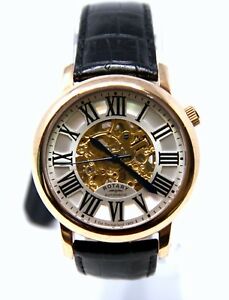 【送料無料】腕時計 ロータリーメンズスケルトンレザーローズゴールドauthentic rotary mens gs1003321r skeleton automatic watch leather rose gold 【送料無料】腕時計 ロータリーメンズスケルトンレザーローズゴールドauthentic rotary mens gs1003321r skeleton automatic watch leather rose gold