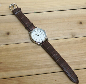 ̵ӻס󥺥ꥹȥå쥸㡼ĥ饦ɥꥹȥå饷å֥饦쥶ǡmens wrist watch leisure quartz round wrist watch classic brown leather date