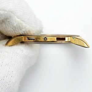 【送料無料】腕時計　カッサクロノグラフォヴィンテージプタオロクロノグラフケースcassa cronografo vintage placcata oro cronograph case 37,8mm