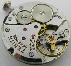 【送料無料】腕時計　zenith 2531 19 jewels manual winding watch movement for parts