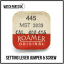 【送料無料】腕時計 ローミングレバージャンパースクリューパートフォーローミングカルroamer setting lever jumper amp; screw mst part 3839 for roamer cal 400, 416