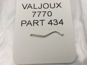 【送料無料】腕時計 ヴァルジューパートvaljoux 7770 part 434 nos