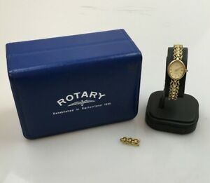 【送料無料】腕時計　レディースロータリーゴールドトーンモナコウォッチladies rotary goldtone monaco watch 232342