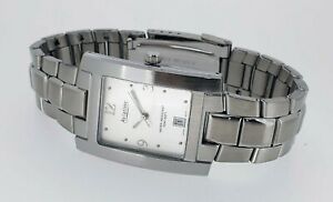̵ӻס󥺥Сƥ쥹륦å֥ɥ쥢avia time mens silver stainless steel watch date 274002 brand genuine rare
