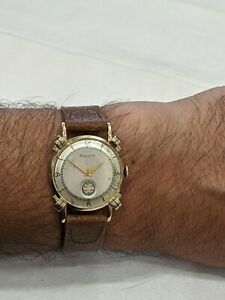hokushinの【送料無料】腕時計　ヴィンテージブローバアシュフォードファンシーノットラグvintage bulova ashford lo fancy knot lugs, 1950 running well, keeping time｜アングル2