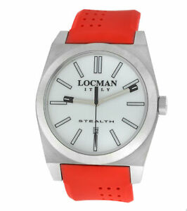 【送料無料】腕時計 ニューロクマンステルスチタンメンズクォーツ locman stealth titanium ref 201 mens quartz 43mm watch
