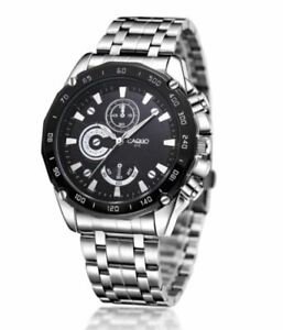 【送料無料】腕時計　クラシックメンウォッチドレスビジネスステンレスポストcaquo high quality classic men watch dress business stainless steel free uk post