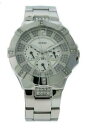 【送料無料】腕時計 スチールラウンドデークリアストーンズアナログウォッチguess steel w12080l1 womens round day date clear stones analog watch(2)