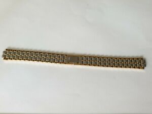 【送料無料】腕時計 レディーストーンウォッチブレスレットポイントladies 2 tone watch bracelet with 7 5mm joining points