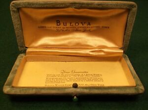 【送料無料】腕時計 アンティークビクトリアブローバレディースメンズプレゼンテーションボックスrare vtg antique victorian era bulova ladies mens wristwatch presentation box