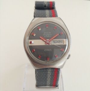 【送料無料】腕時計 オロロギウォッチヴィンテージorologio watch avia vintage daytime automatic fhf 908 【送料無料】腕時計 オロロギウォッチヴィンテージorologio watch avia vintage daytime automatic fhf 908