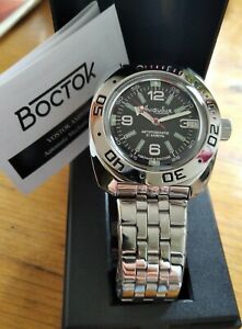 【送料無料】腕時計 モントレオートマティックヴォストクアンフィビアクラシックキャリバーmontre automatique vostok amphibian classic calibre 2416 neuve