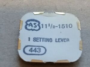 【送料無料】腕時計 セッティングレバーパートas cal 1510 setting lever part 443 115 tc919