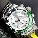 【送料無料】腕時計 インビクタリザーブグランドダイバーマスターカレンダーシルバートーンスチールウォッチinvicta reserve grand diver master calendar silver tone steel 47mm watch(2)