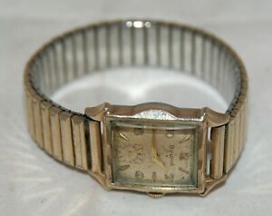 【送料無料】腕時計　ブローバアンバサダーゴールドメッキbulova 1954 ambassador gold plated wrist watch free uk next day delivery