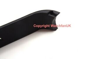 【送料無料】腕時計　エンドブラックポリウレタンウォッチストラップスプリングバー