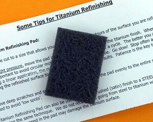 【送料無料】腕時計　オーデマピゲブチタニウムフィックスイットパッドrestoration for audemars piguet brushed titanium watch restoration fixit pad