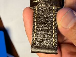 【送料無料】腕時計　パネライストラップヴィンテージブラウンauthentic panerai strap 44mm vintage brown