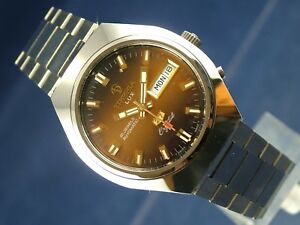 【送料無料】腕時計　ヴィンテージレトロスイストレッサラックスクリスタルvintage retro swiss tressa lux crystal automatic watch 1970s nos cal as 5206