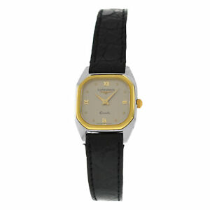 【送料無料】腕時計 レディースロンジンステンレスゴールドプラーククォーツ ladies longines xl18 stainless steel gold plaque quartz 20mm watch 【送料無料】腕時計 レディースロンジンステンレスゴールドプラーククォーツ ladies longines xl18 stainless steel gold plaque quartz 20mm watch