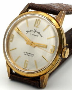【送料無料】腕時計 ヴィンテージアンドレブシャールスイスクリーンランvintage andre bouchard automatic watch 17 jewels swiss made clean runs