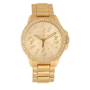 ジューシークチュール 【送料無料】腕時計　ジューシークチュールジェットセッタークリスタルベゼルスチールゴールドウォッチjuicy couture jetsetter 1900959 womens 38mm crystal bezel steel gold watch