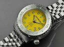 【送料無料】腕時計　アラゴンダイブマスターaragon a254yel divemaster evo automatic 50mm