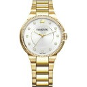 【送料無料】腕時計 ブランドスワロフスキーゴールドシティウォッチbrand , genuine, swarovski gold city watch 5213729
