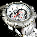 腕時計　インビクタスバクアステンレススチールシルバートーンクロノグラフウォッチinvicta subaqua noma vi stainless steel silver tone chronograph 52mm watch
