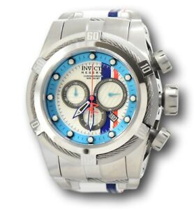 【送料無料】腕時計　インビクタボルトゼウスレースチームメンズレザースイスクロノグラフウォッチinvicta bolt zeus race team 26469 mens leather swiss chronograph watch 53mm