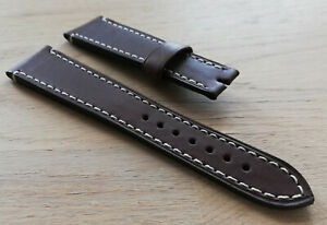 腕時計 ブレゲタイプシントゥチーノストラップバレニアレザーブラウンbreguet type cinturino watch strap barenia leather brown mm21