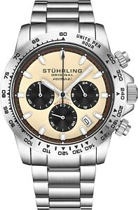 【送料無料】腕時計 スチュリングメンズスポーツフォーミュラステンレススチールクォーツクロノグラフウォッチstuhrling 891 mens sport formula i stainless steel quartz chronograph watch 【送料無料】腕時計 スチュリングメンズスポーツフォーミュラステンレススチールクォーツクロノグラフウォッチstuhrling 891 mens sport formula i stainless steel quartz chronograph watch