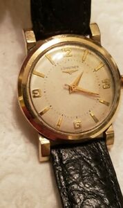 【送料無料】腕時計 ヴィンテージメンズロンジンハンドワインドウォッチvintage mens longines handwinding watch