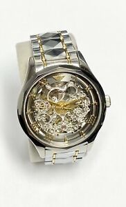 【送料無料】腕時計　トップブランドスケルトンタングステンスチールoupinke g3168 top brand luxury men automatic watch skeleton tungsten steel