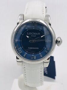 【送料無料】腕時計　オロロギロクマントスカーノアッチャイオペッレスコンタティッシモヌオーヴォorologio locman toscano ref595blw770 acciaio pelle 33mm scontatissimo nuovo