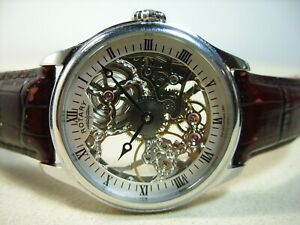 【送料無料】腕時計　ロータリービッグモントルスクレットメカニークスケルトンウォッチrotary grosse montre squelette mecanique tbe skeleton watch 42mm
