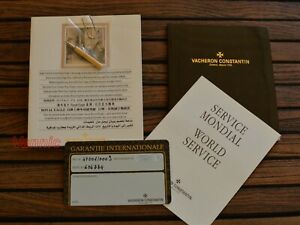 ̵ӻס󥳥󥹥󥿥ơɥԥvacheron constantin vintage warranty card instructions booklets amp; rare pin