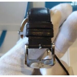 【送料無料】腕時計　メンズエタニティブラッククォーツウォッチ