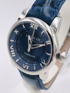 【送料無料】腕時計　オロロギロクマントスカーノアッチャイオペッレスコンタティッシモヌオーヴォorologio locman toscano ref595bl770 acciaio pelle 33mm scontatissimo nuovo