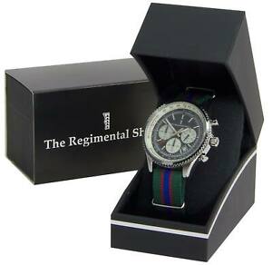 腕時計　ロイヤルアイルランドクロノグラフウォッチroyal irish regiment military chronograph watch