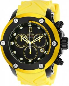 【送料無料】腕時計 メンズインビクタジェイソンテイラースイスクォーツイエローラバーウォッチ mens invicta 24023 jt jason taylor 52mm swiss quartz yellow rubber watch