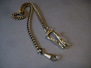 【送料無料】腕時計 ウォッチチェーンヴィンテージシルバートーンベルトクリップヘビシルバートーンwatch chain vintage silvertone belt clip snake links silvertone 1475 costume 【送料無料】腕時計 ウォッチチェーンヴィンテージシルバートーンベルトクリップヘビシルバートーンwatch chain vintage silvertone belt clip snake links silvertone 1475 costume