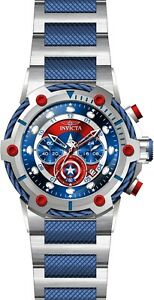 【送料無料】orologio da polso per uomo quarzo subacqueo acciaio silver blu lac