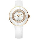 【送料無料】腕時計　スワロフスキーホワイトレディースドレッシーウォッチswarovski white ladies octea dressy watch 5182265