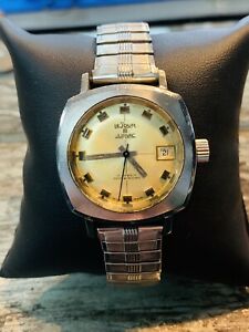 【送料無料】腕時計 レアヴィンテージウォッチリージャージュルヴァックメイドrare vintage watch lejour jurvac automatic ...