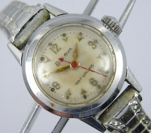 【送料無料】腕時計　レアヴィンテージブローバミリメートルレディーススイスrare vintage bulova 19mm selfwinding m2 ladies swiss automatic watch * working