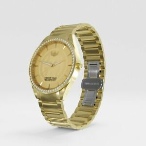 【送料無料】腕時計 ヒドゥンヒルズゴールドジェネレーションステンレススチールhidden hills 86,400 gold generation 3 stainless steel watch