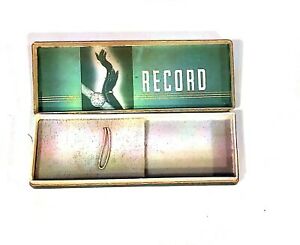 【送料無料】腕時計 アンティークヴィンテージデコボックスantique vintage record deco 1940s era wrist watch box z699
