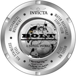 【送料無料】腕時計　インビクタボルトメンズラウンドアナログスケルトンツートンウォッチinvicta bolt 31176 mens round analog automatic skeleton twotone watch