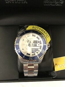 【送料無料】腕時計 メンズリミテッドエディションスターウォーズインビクタスチール1,395 men limited edition star wars invicta steel automatic watch 26596 r2 d2